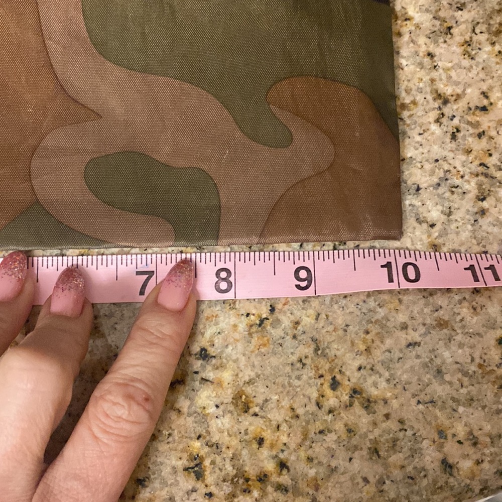 Khaki Drawstring Backpack - Picture 4 of 5